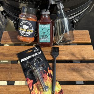 Pulled pork BBQ set